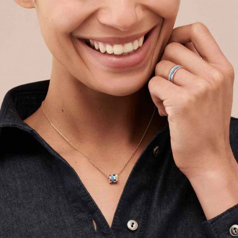 BOUCHERON ブシュロン キャトル ブルー ペンダント スモール JPN00635