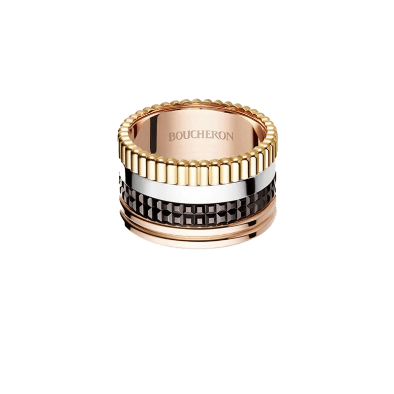 BOUCHERON ブシュロン キャトル クラシック リング ラージ JRG00257