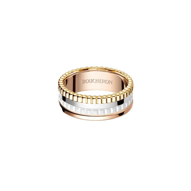 BOUCHERON ブシュロン キャトル ホワイト リング スモール JRG01596