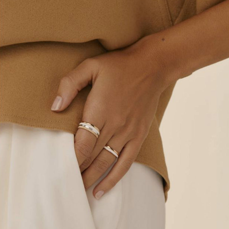 BOUCHERON ブシュロン キャトル ホワイト リング スモール JRG01596