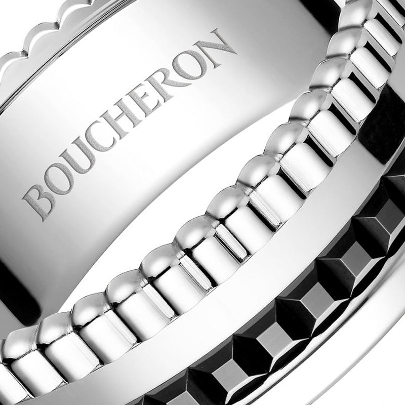 BOUCHERON ブシュロン キャトル ブラック リング スモール JRG01790
