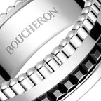 BOUCHERON ブシュロン キャトル ブラック リング スモール JRG01790