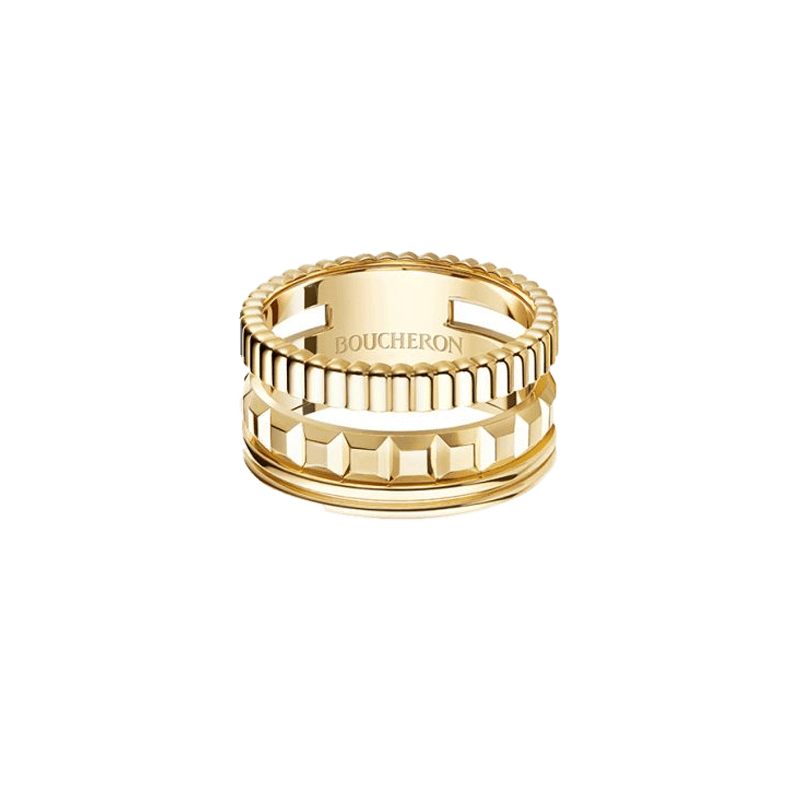 BOUCHERON ブシュロン キャトル ラディアント オープンロー リング JRG02951