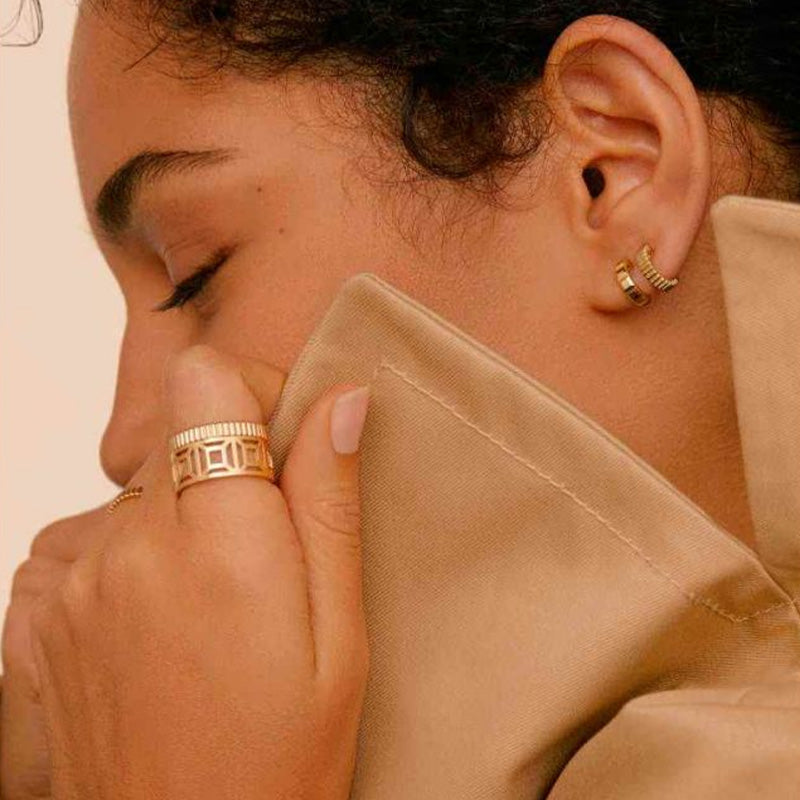 BOUCHERON ブシュロン キャトル ラディアント オープンワーク リング JRG03004