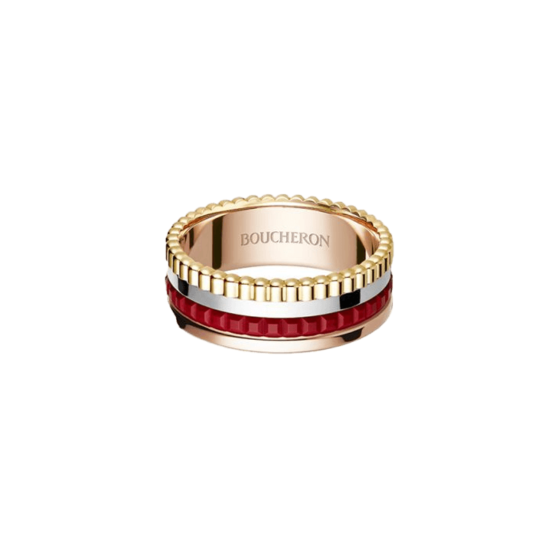 BOUCHERON ブシュロン キャトル レッド リング スモール JRG03020