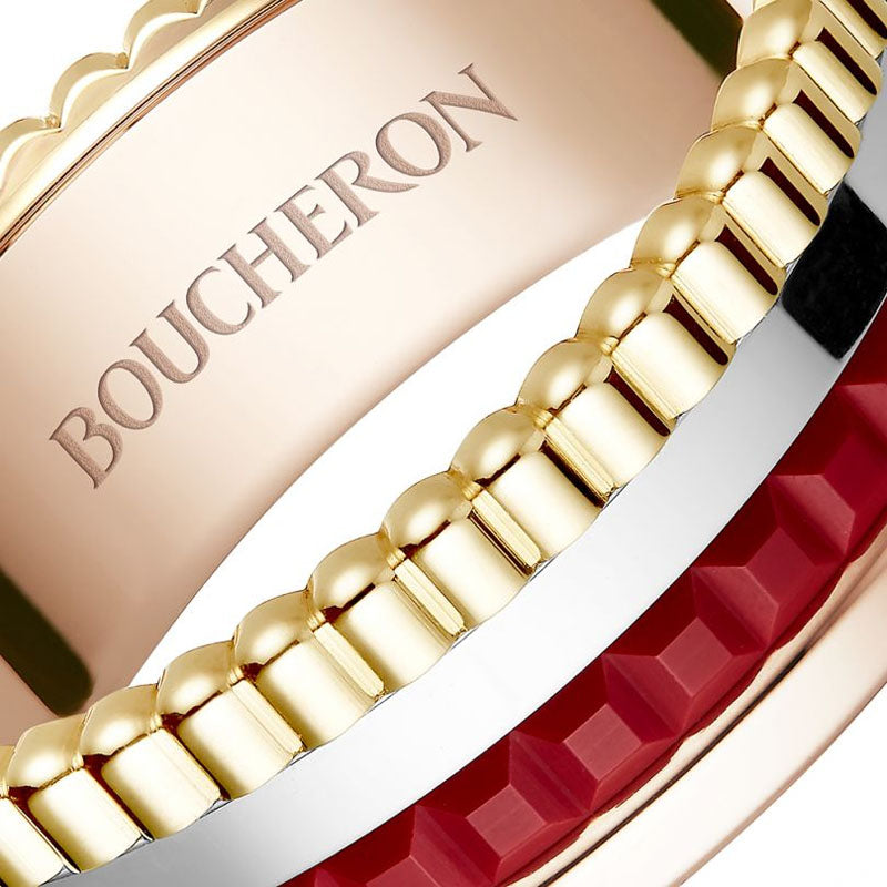 BOUCHERON ブシュロン キャトル レッド リング スモール JRG03020