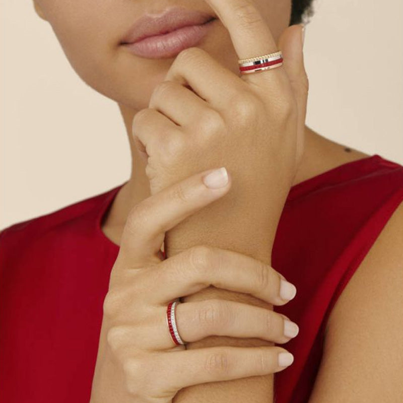 BOUCHERON ブシュロン キャトル レッド リング スモール JRG03020