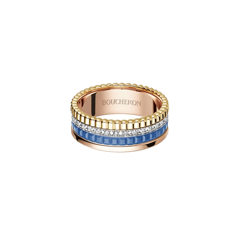 BOUCHERON ブシュロン キャトル ブルー ダイヤモンド リング スモール JRG03028