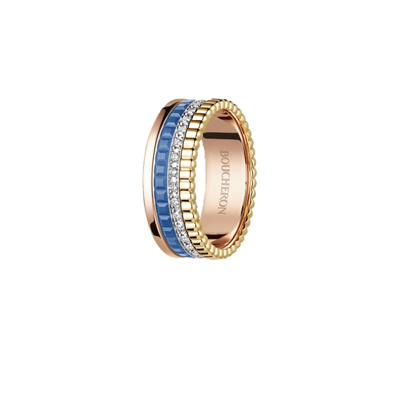 BOUCHERON ブシュロン キャトル ブルー ダイヤモンド リング スモール JRG03028