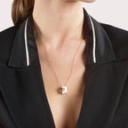 ダミアーニ ディーアイコン ホワイト ネックレス 20045905