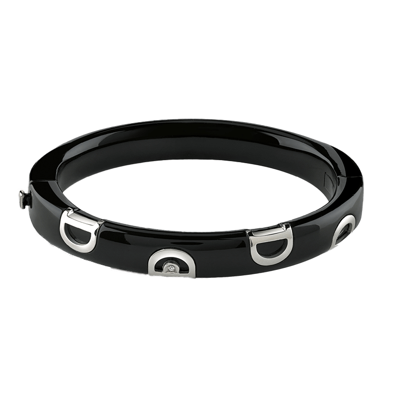 ダミアーニ ディーアイコン ブラック ブレスレットWG ML 20068299