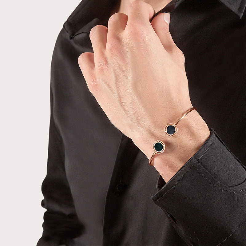 ダミアーニ ディサイド バングルPG サイズM オニキス 20080284