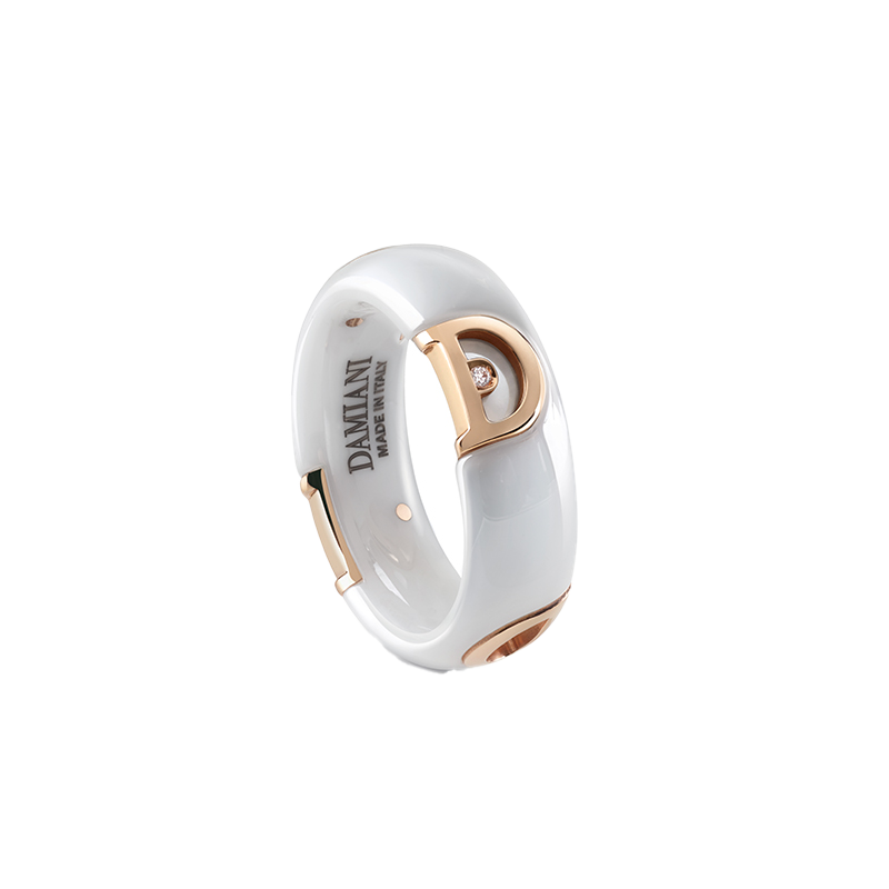 ダミアーニ ディーアイコン ホワイト リング 20087249