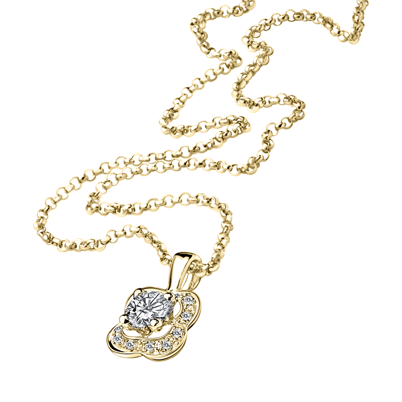 モーブッサン チャンスオブラブN2 ペンダント PE0103YGDI