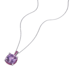 モーブッサン クルール・ダムール アメシストペンダント PE0742WGAMRUDI
