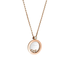 ショパール ハッピーダイヤモンド  アイコン ラウンドネックレス M 793929-5201