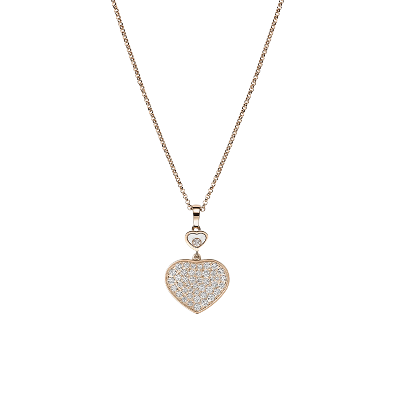 ショパール ハッピーハート ネックレス(ダイヤ) 797482-5009