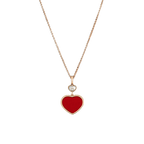 ショパール ハッピーハート ネックレス(レッドストーン) 797482-5801