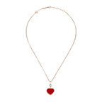 ショパール ハッピーハート ネックレス(レッドストーン) 797482-5801