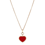 ショパール ハッピーハート ネックレス(レッドストーン) 797482-5801