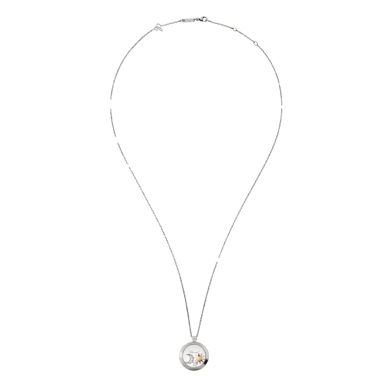 ショパール ハッピーサン ムーンアンドスター ネックレス 799434-1201