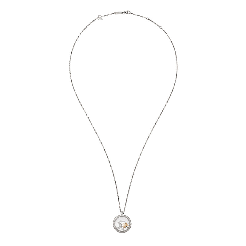 ショパール ハッピーサン ムーンアンドスター ネックレス 799434-1401