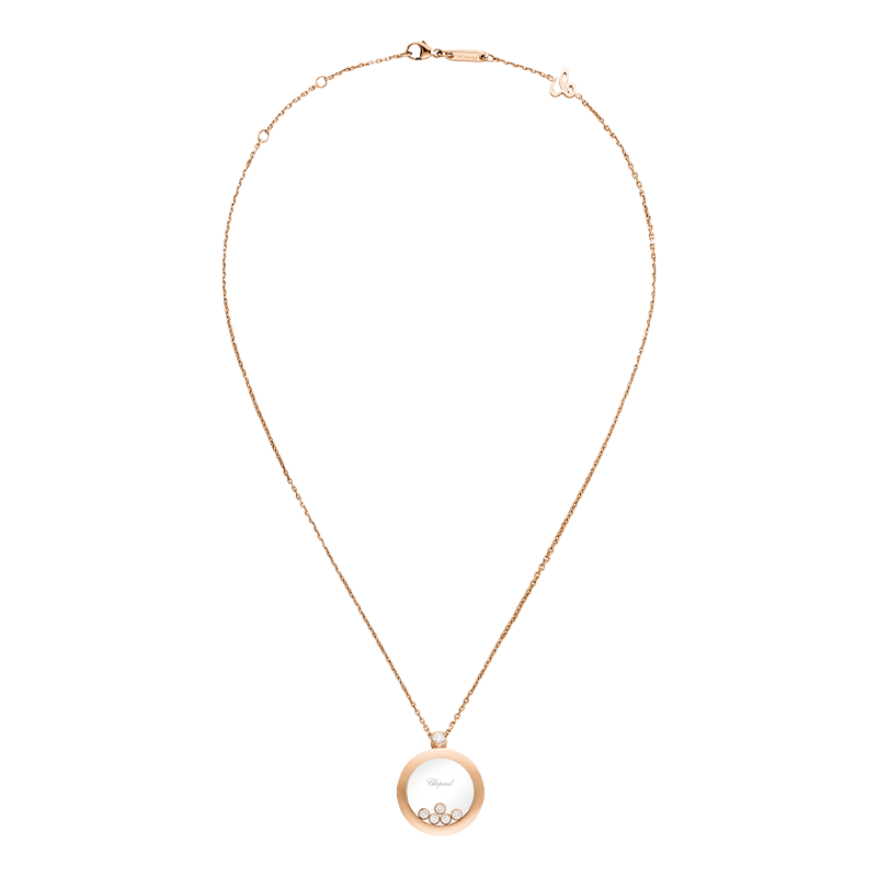 ショパール ハッピーダイヤモンド  アイコン ラウンドネックレス M 799434-5001