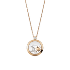 ショパール ハッピーサン ムーンアンドスター ネックレス 799434-5201