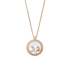 ショパール ハッピーサン ムーンアンドスター ネックレス 799434-5401