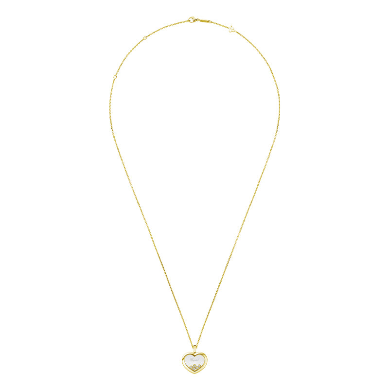 ショパール ハッピーダイヤモンド  アイコン ハートネックレス 79A039-0001