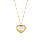 ショパール ハッピーダイヤモンド  アイコン ハートネックレス 79A039-0001