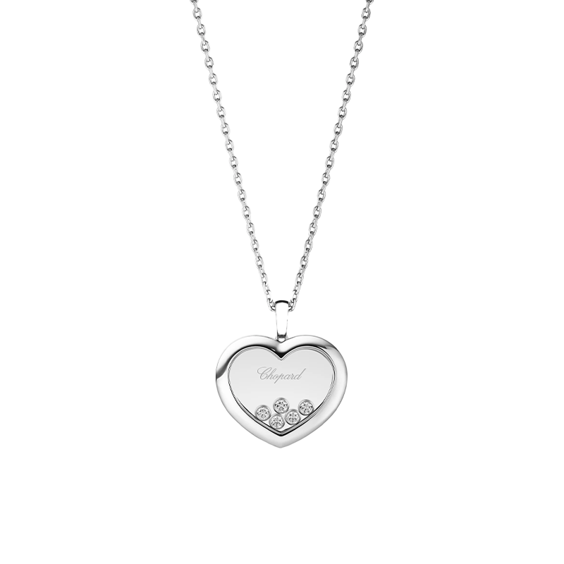 ショパール ハッピーダイヤモンド  アイコン ハートネックレス 79A039-1001