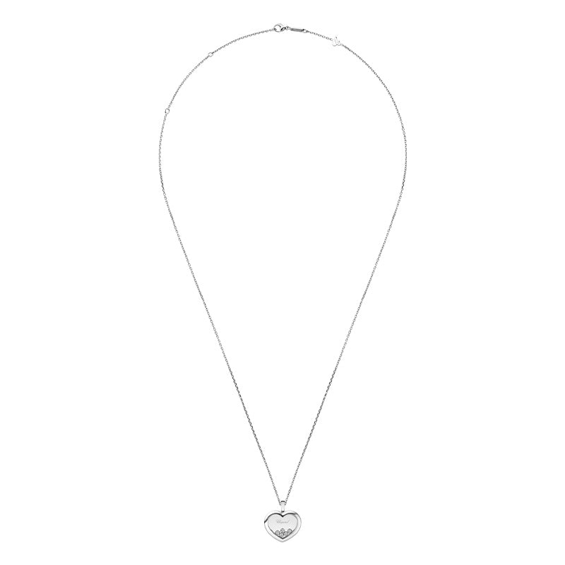 ショパール ハッピーダイヤモンド  アイコン ハートネックレス 79A039-1001