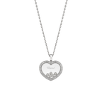 ショパール ハッピーダイヤモンド  アイコン ハートネックレス 79A039-1201