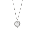 ショパール ハッピーダイヤモンド  アイコン ハートネックレス 79A039-1201