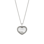 ショパール ハッピーダイヤモンド  アイコン ハートネックレス 79A039-1201