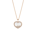 ショパール ハッピーダイヤモンド  アイコン ハートネックレス 79A039-5201