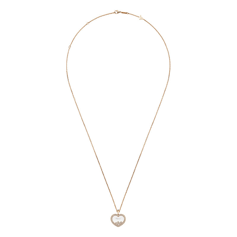 ショパール ハッピーダイヤモンド  アイコン ハートネックレス 79A039-5201