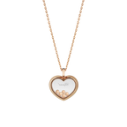 ショパール ハッピーダイヤモンド  アイコン ハートネックレス 79A039-5201
