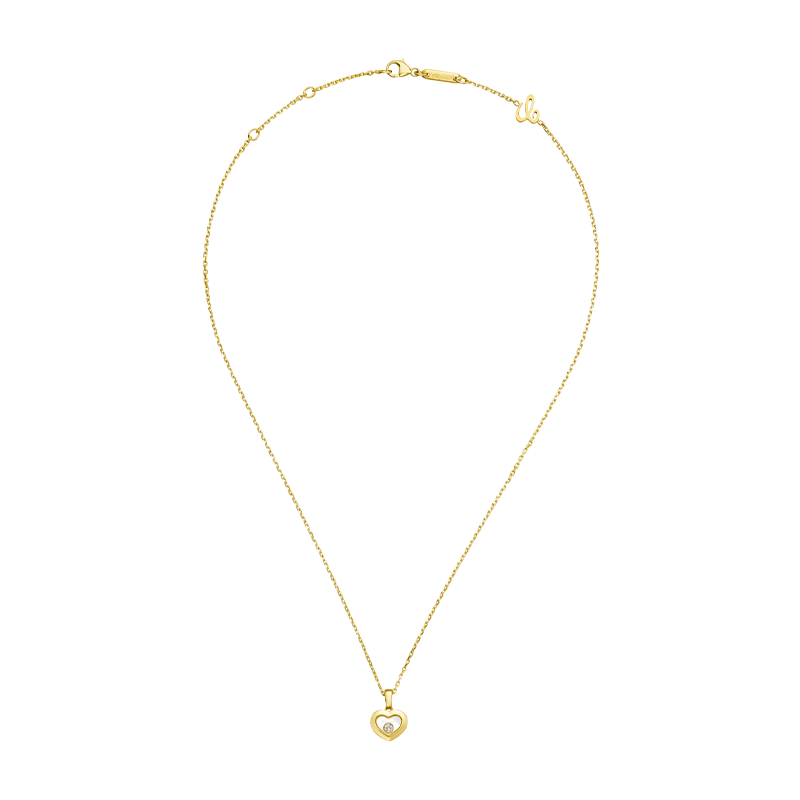 ショパール ハッピーダイヤモンド  アイコン ハートネックレス 79A054-0001
