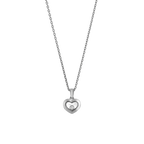 ショパール ハッピーダイヤモンド  アイコン ハートネックレス(バチカン有) 79A054-1001