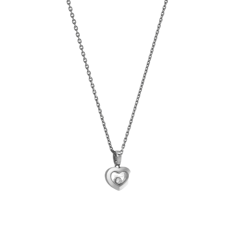 ショパール ハッピーダイヤモンド  アイコン ハートネックレス(バチカン有) 79A054-1001