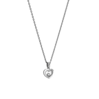 ショパール ハッピーダイヤモンド  アイコン ハートネックレス(バチカン有) 79A054-1001