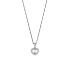 ショパール ハッピーダイヤモンド  アイコン ハートネックレス(バチカン有) 79A054-1001