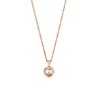 ショパール ハッピーダイヤモンド  アイコン ハートネックレス 79A054-5001