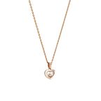 ショパール ハッピーダイヤモンド  アイコン ハートネックレス 79A054-5001