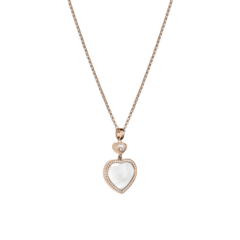 ショパール ハッピーハート ネックレス(MOP) 79A074-5301