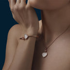 ショパール ハッピーハート ネックレス(MOP) 79A074-5301