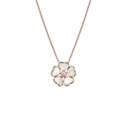 ショパール ハッピーハートフラワー  ネックレス(MOP) 79A085-5301
