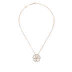 ショパール ハッピーハートフラワー  ネックレス(MOP) 79A085-5301